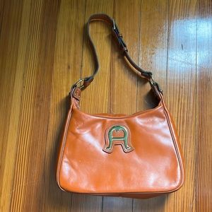 Etienne Aigner Leather Shoulder Bag